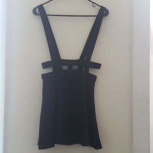 Black pinafore style skirt?